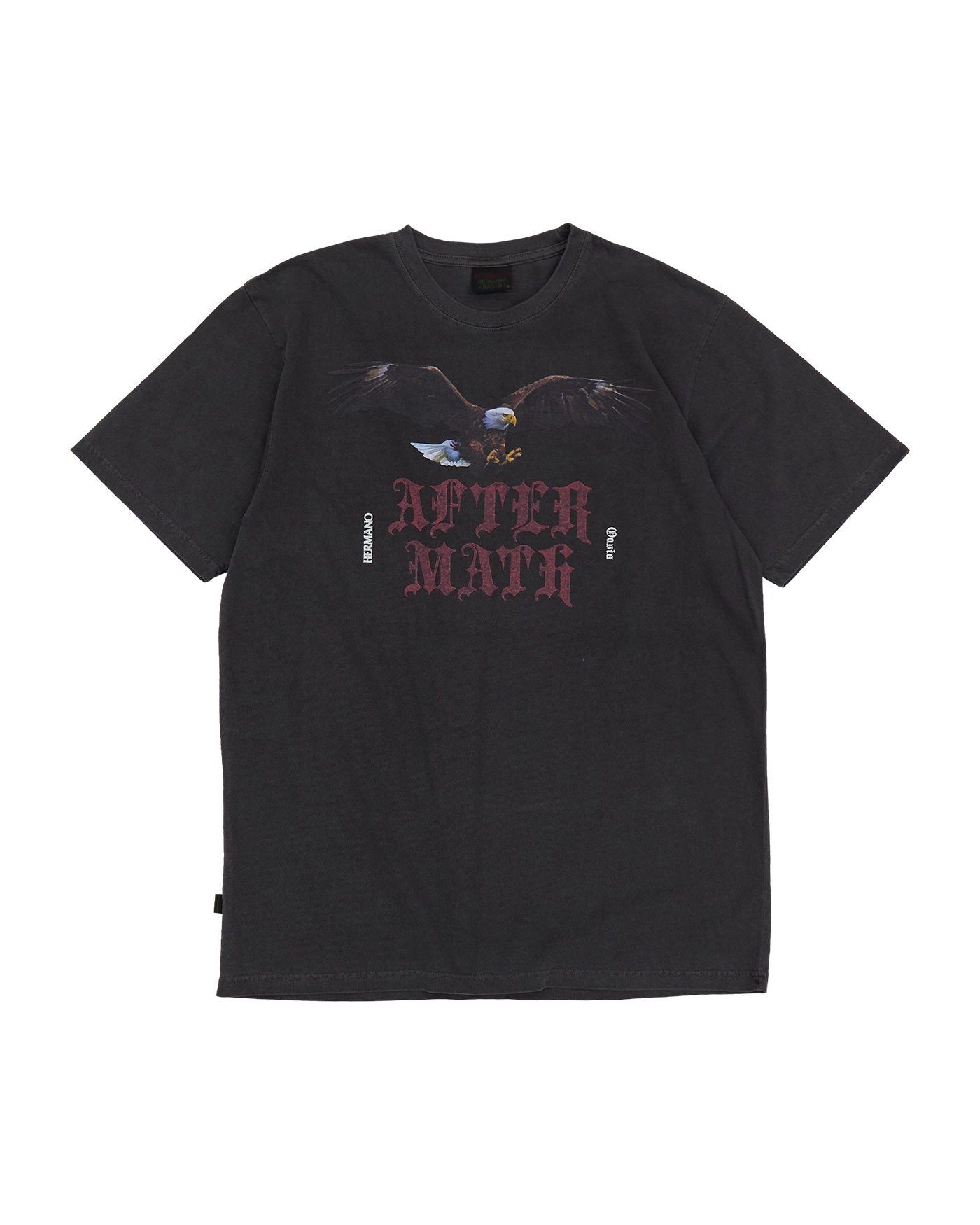 [AFTERMATH] AFTERMATH PIG DYED DOODLE AIM LOGO TEE /追跡付 AFTERMATH PIG DYED DOODLE AIM LOGO TEE